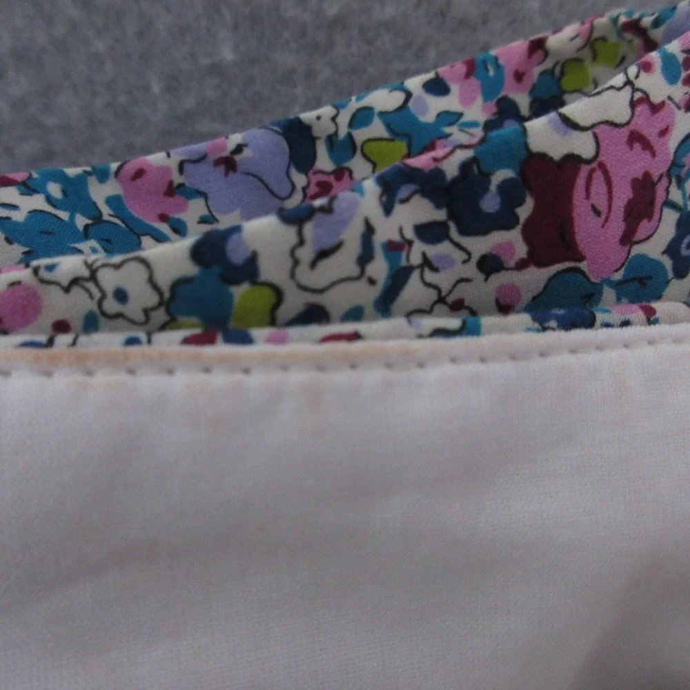 J Crew Liberty Fabric‎ Dress 2 Floral Claire-Aude One Shoulder Bow Sheath Garden